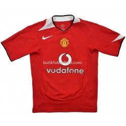 Manchester United Hemma Matchtröja 2004-2006 Kortärmad