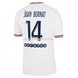 Paris Saint-Germain Juan Bernat 14 Fjärde Matchtröja 2021-2022 Kortärmad