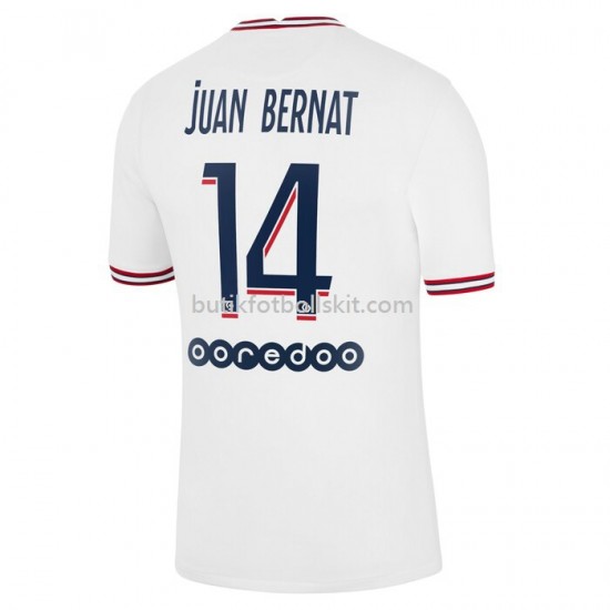 Paris Saint-Germain Juan Bernat 14 Fjärde Matchtröja 2021-2022 Kortärmad