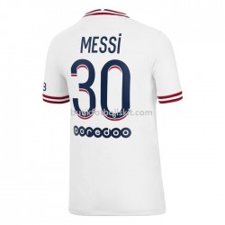 Paris Saint-Germain Lionel Messi 30 Fjärde Matchtröja 2021-2022 Kortärmad