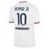 Paris Saint-Germain Neymar Jr 10 Fjärde Matchtröja 2021-2022 Kortärmad
