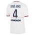 Paris Saint-Germain Sergio Ramos 4 Fjärde Matchtröja 2021-2022 Kortärmad