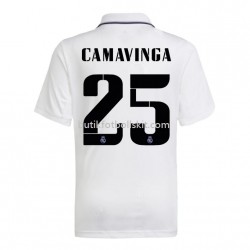 Real Madrid Camavinga 25 Hemma Matchtröja 2022/23 Kortärmad