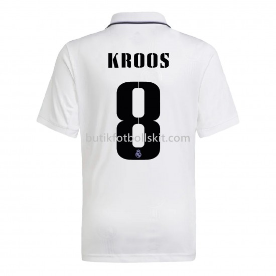 Real Madrid Kroos 8 Hemma Matchtröja 2022/23 Kortärmad