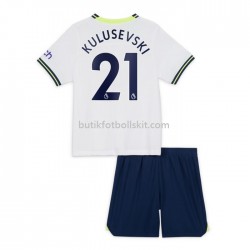 Tottenham Hotspur Dejan Kulusevski 21 Barn Hemma Matchtröja 2022/23 Kortärmad
