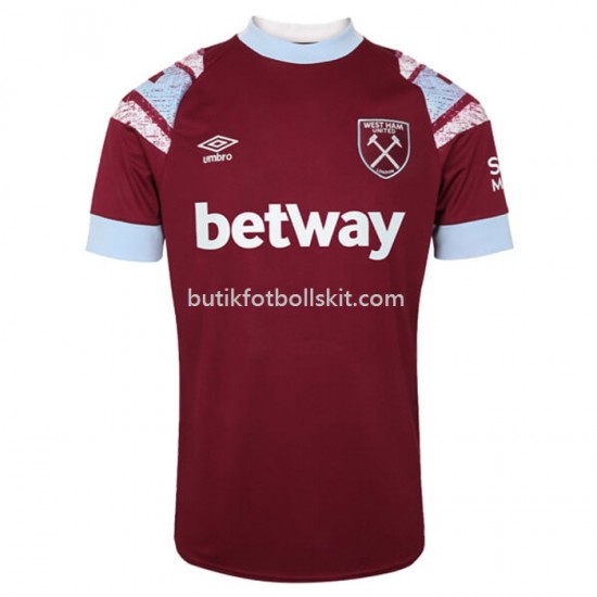 West Ham United Hemma Matchtröja 2022/23 Kortärmad