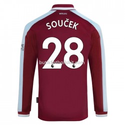 West Ham United Tomas Hemma Matchtröja 2021-2022 Långärmad
