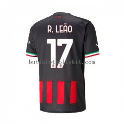 AC Milan Rafael Leao 17 Män Hemma Matchtröja 2022/23 Kortärmad