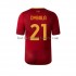 AS Roma Dybala 21 Män Hemma Matchtröja 2022/23 Kortärmad