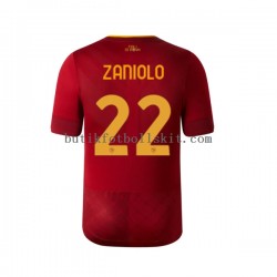 AS Roma Zaniolo 22 Män Hemma Matchtröja 2022/23 Kortärmad