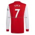 Arsenal Bukayo Saka 7 Män Hemma Matchtröja 2022/23 Långärmad