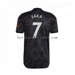 Arsenal Saka 7 Män Borta Matchtröja 2022/23 Kortärmad
