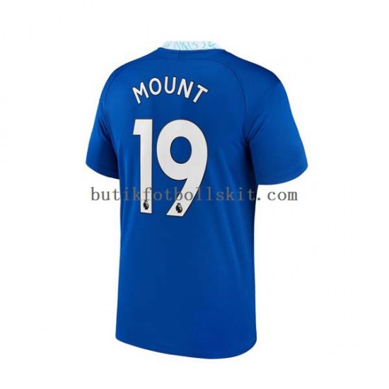 Chelsea Mason Mount 19 Män Hemma Matchtröja 2022/23 Kortärmad
