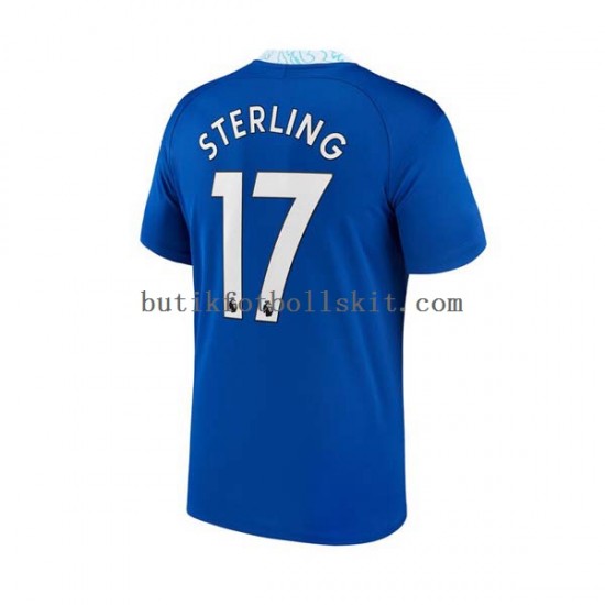 Chelsea Raheem Sterling 17 Män Hemma Matchtröja 2022/23 Kortärmad