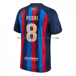 FC Barcelona Pedri 8 Män Hemma Matchtröja 2022/23 Kortärmad
