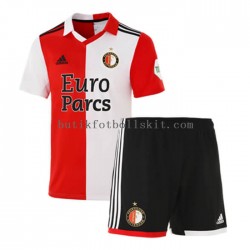 Feyenoord Rotterdam Barn Hemma Matchtröja 2022/23 Kortärmad