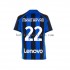 Inter Milan Henrikh Mkhitaryan 22 Män Hemma Matchtröja 2022/23 Kortärmad