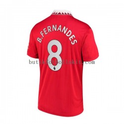 Manchester United Bruno Fernandes 8 Män Hemma Matchtröja 2022/23 Kortärmad