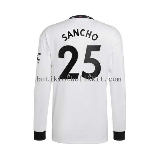 Manchester United Jadon Sancho 25 Män Borta Matchtröja 2022/23 Långärmad