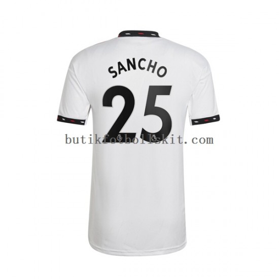 Manchester United Jadon Sancho 25 Män Borta Matchtröja 2022/23 Kortärmad