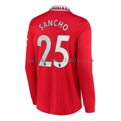 Manchester United Jadon Sancho 25 Män Hemma Matchtröja 2022/23 Långärmad
