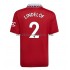 Manchester United Victor Lindelof 2 Män Hemma Matchtröja 2022/23 Kortärmad
