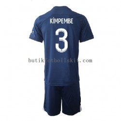 Paris Saint-Germain Kimpembe 3 Barn Hemma Matchtröja 2022/23 Kortärmad