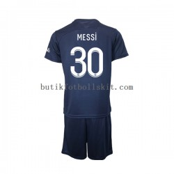 Paris Saint-Germain Messi 30 Barn Hemma Matchtröja 2022/23 Kortärmad