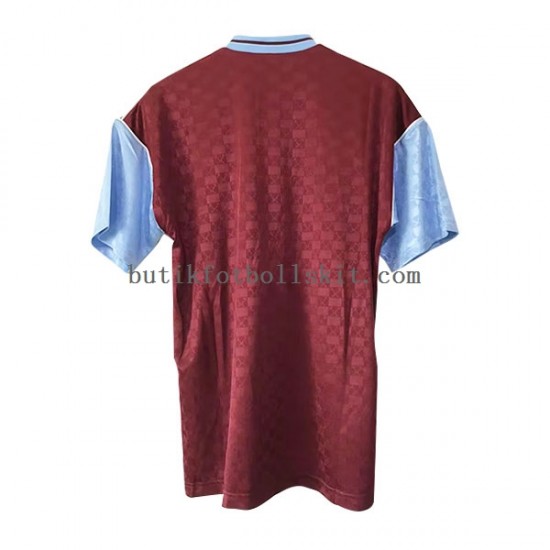 West Ham United Retro Män Hemma Matchtröja 1989/90 Kortärmad