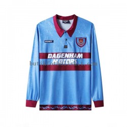 West Ham United Retro Män Hemma Matchtröja 1995/96 Långärmad