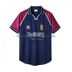 West Ham United Iron Maiden Retro Män Hemma Matchtröja 1999 Kortärmad
