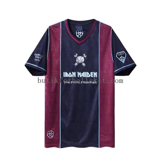 West Ham United Iron Maiden Retro Män Hemma Matchtröja 2011 Kortärmad