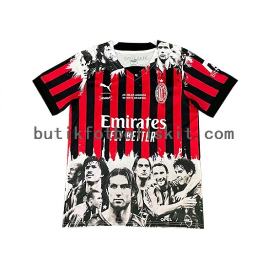 AC Milan Commemorative Edition Män Hemma Matchtröja 2022/23 Kortärmad
