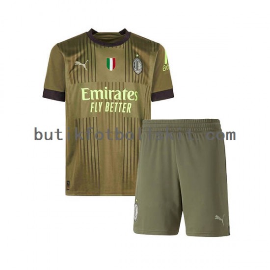 AC Milan Barn Tredje Matchtröja 2022/23 Kortärmad