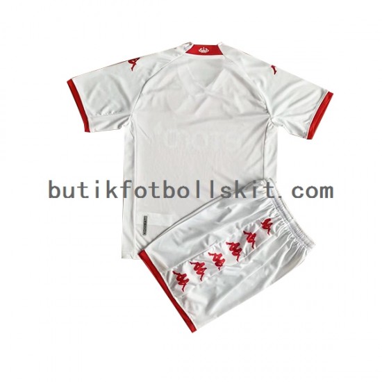 AS Monaco Barn Hemma Matchtröja 2022/23 Kortärmad