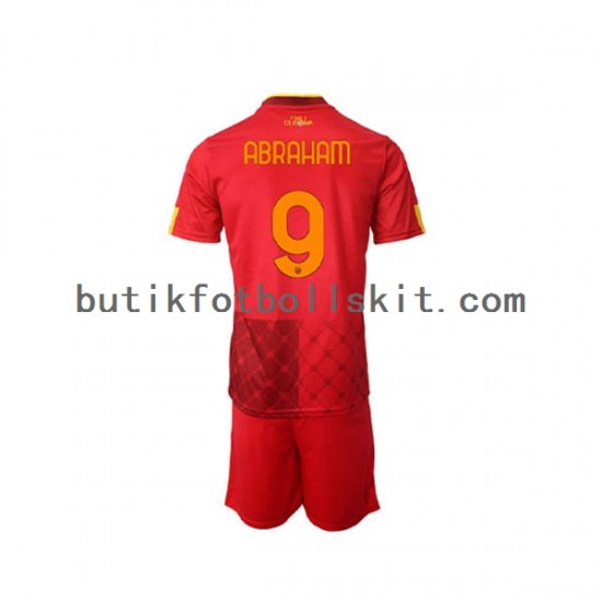 AS Roma Tammy Abraham 9 Barn Hemma Matchtröja 2022/23 Kortärmad