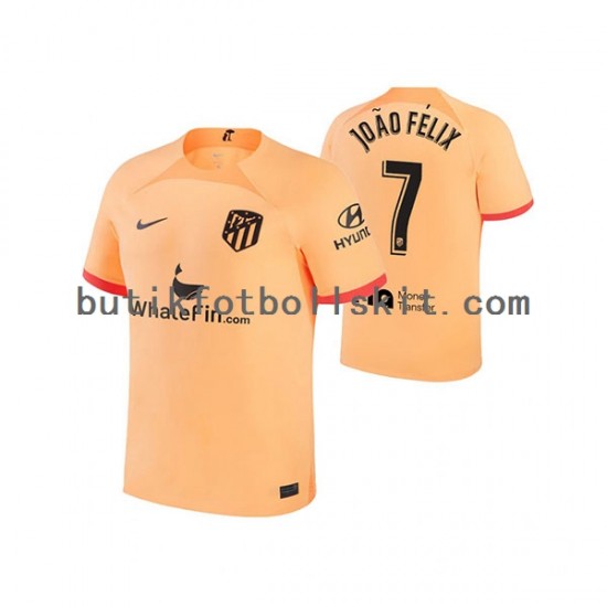 Atlético Madrid Joao Felix 7 Män Tredje Matchtröja 2022/23 Kortärmad