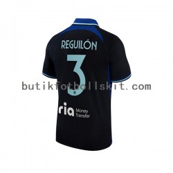 Atlético Madrid Sergio Reguilon 3 Män Borta Matchtröja 2022/23 Kortärmad