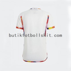 Belgien Män Borta Matchtröja World Cup 2022 Kortärmad