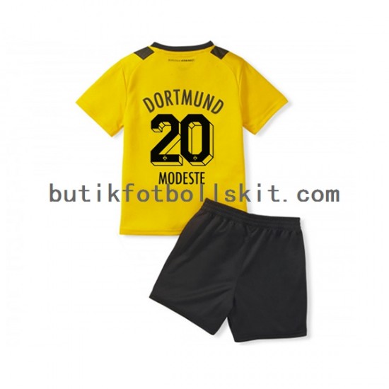 Borussia Dortmund Anthony Modeste 20 Barn Hemma Matchtröja 2022/23 Kortärmad