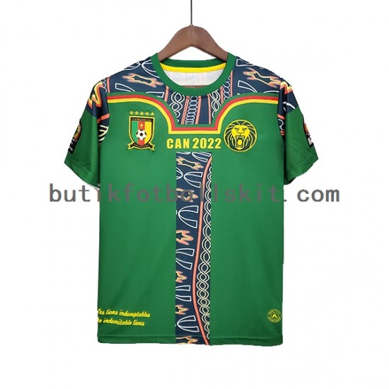Kamerun Special Män Borta Matchtröja 2022 Kortärmad