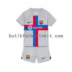 FC Barcelona Barn Tredje Matchtröja 2022/23 Kortärmad