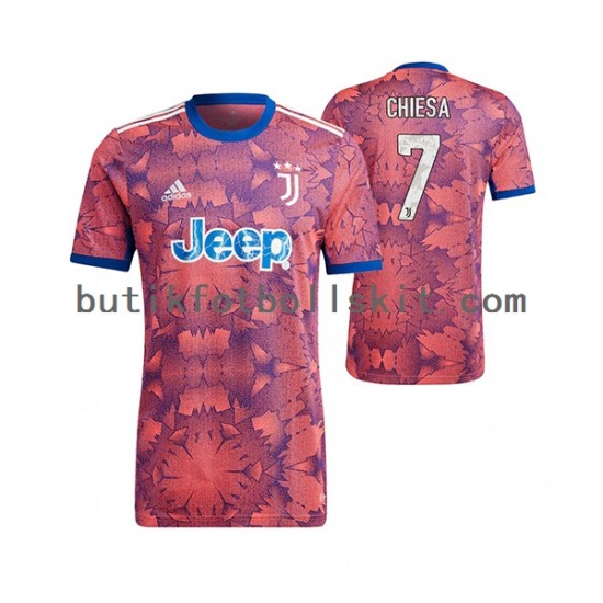 Juventus Federico Chiesa 7 Män Tredje Matchtröja 2022/23 Kortärmad