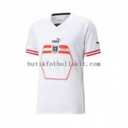 Österrike Män Borta Matchtröja 2022 Kortärmad