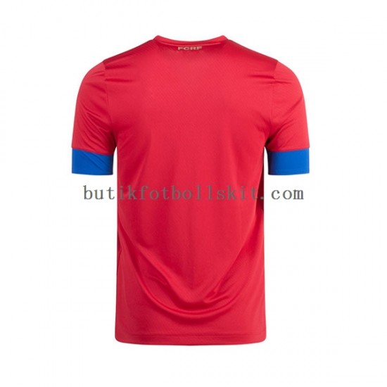 Costa Rica Män Hemma Matchtröja World Cup 2022 Kortärmad