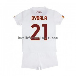AS Roma Paulo Dybala 21 Barn Borta Matchtröja 2022/23 Kortärmad
