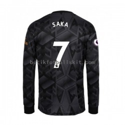 Arsenal Bukayo Saka 7 Män Borta Matchtröja 2022/23 Långärmad