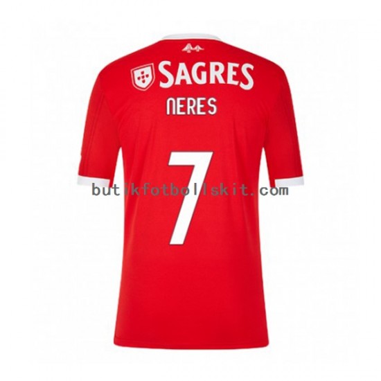 Benfica David Neres 7 Män Hemma Matchtröja 2022/23 Kortärmad