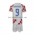 Kroatien Kramaric 9 Barn Hemma Matchtröja World Cup 2022 Kortärmad