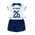 England Bellingham 26 Barn Hemma Matchtröja World Cup 2022 Kortärmad
